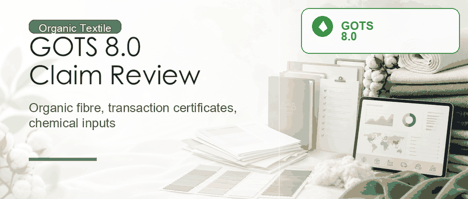 GOTS 8.0: Organic Textile Supply-Chain and Claim Review