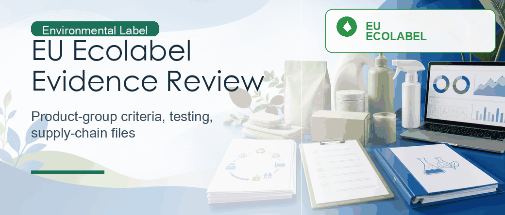 EU Ecolabel: Product-Group Criteria and Application Evidence Review