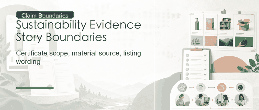 How Sustainability Evidence Supports Brand Storytelling: Claim Boundaries