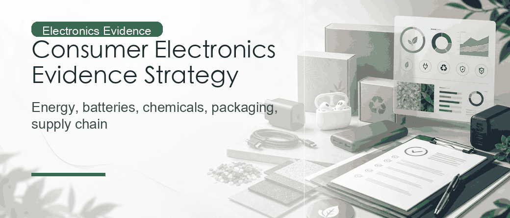 Consumer Electronics Sellers: Sustainability Certification and Compliance Evidence Strategy