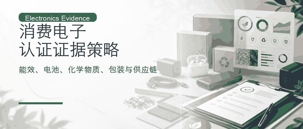 消费电子卖家：可持续认证与合规证据策略