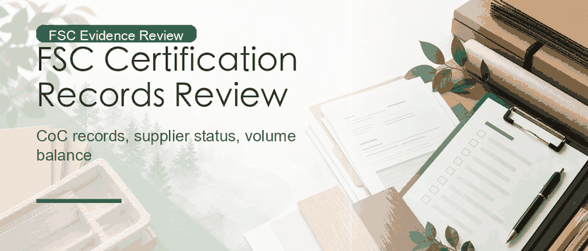 FSC Certification Review: CoC Records, Transaction Claims, and Trademark Use