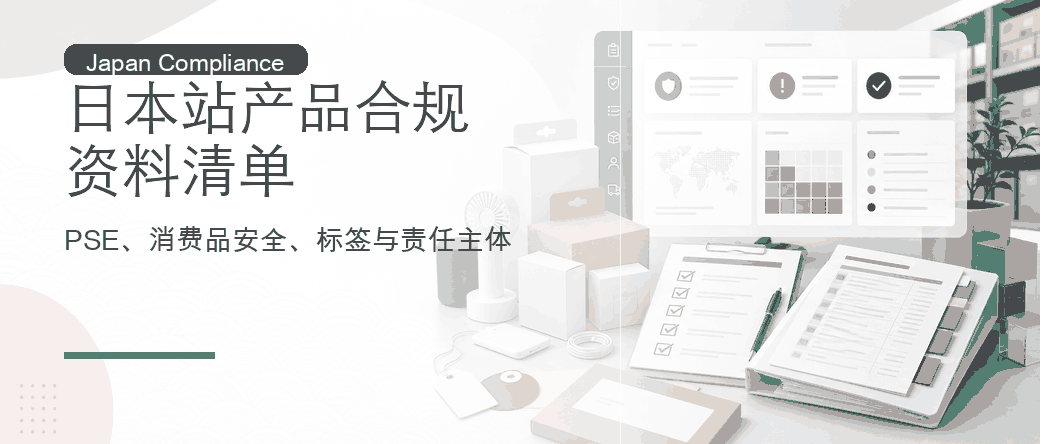 日本站产品合规：PSE、消费品安全与标签资料清单