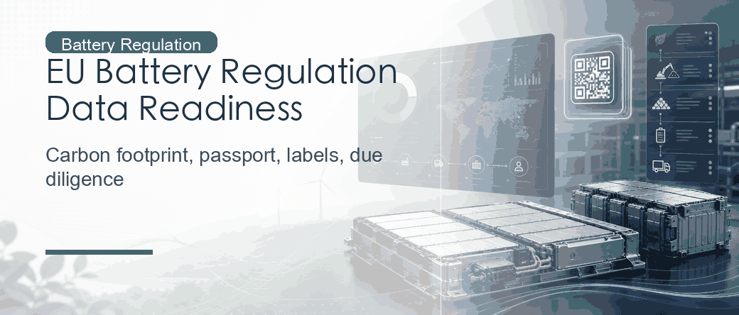 EU Battery Regulation: Carbon Footprint and Battery Data Readiness Checklist