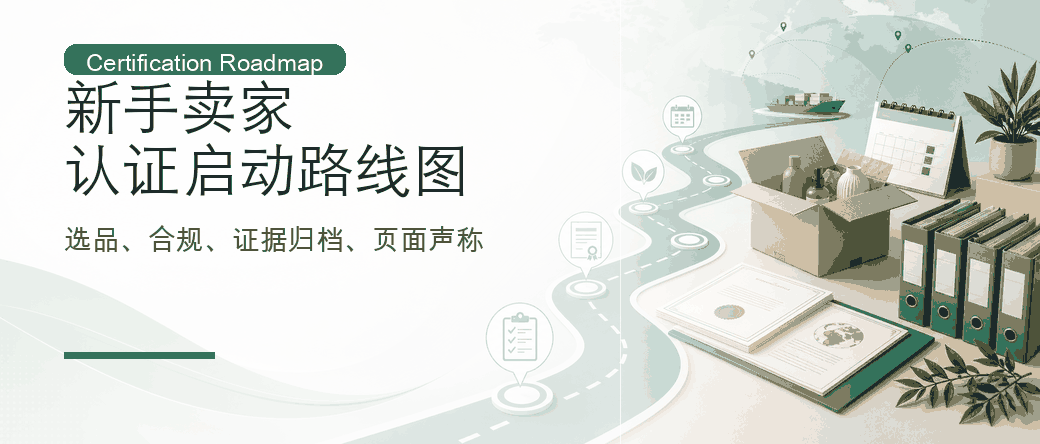 新手卖家认证启动路线图：从选品到证据归档
