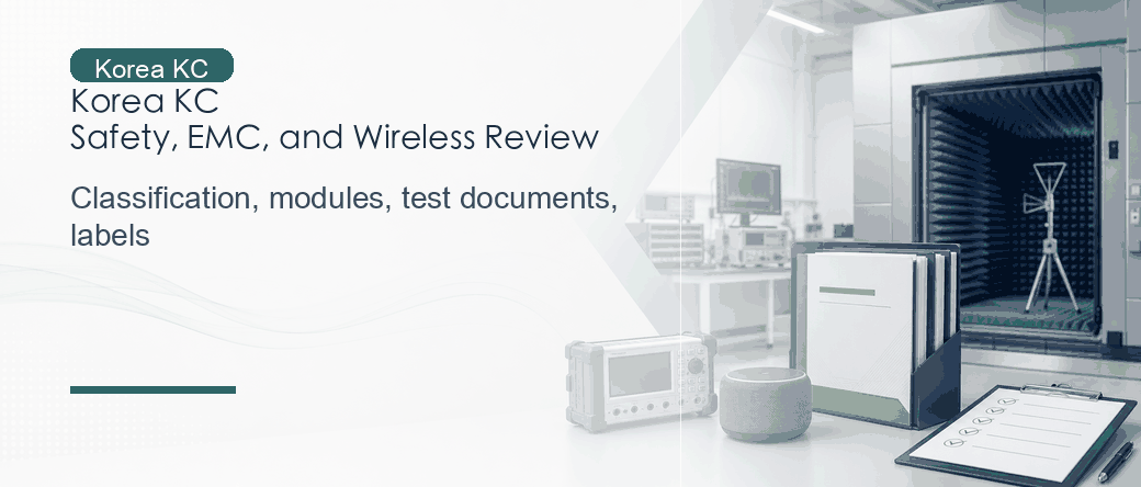 Korea KC: Product Safety, EMC, and Wireless Compliance Document Review