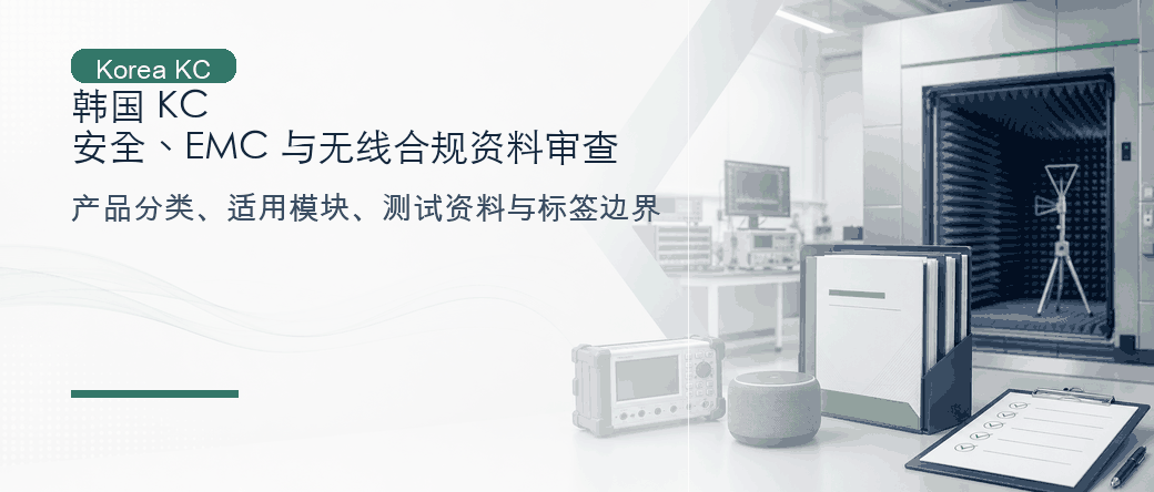 韩国 KC：产品安全、电磁兼容与无线合规资料审查