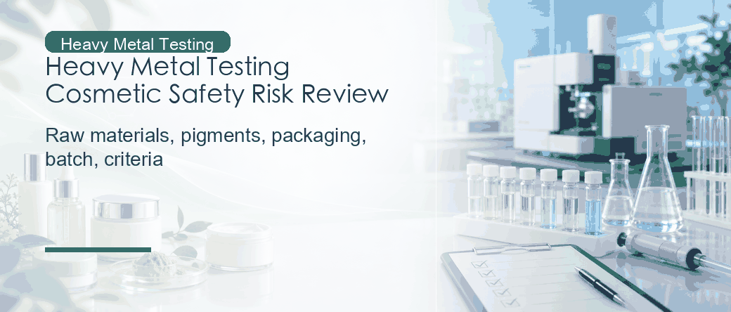 Heavy Metal Testing: Cosmetic Raw Material and Finished Product Safety Review