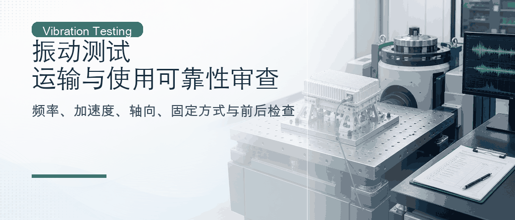 振动测试：运输与使用场景下的结构可靠性审查