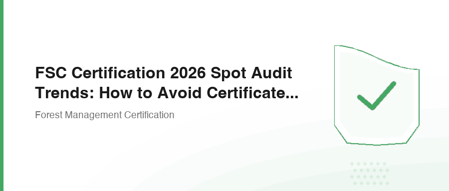 FSC Certification 2026 Spot Audit Trends: How to Avoid Certificate Revocation