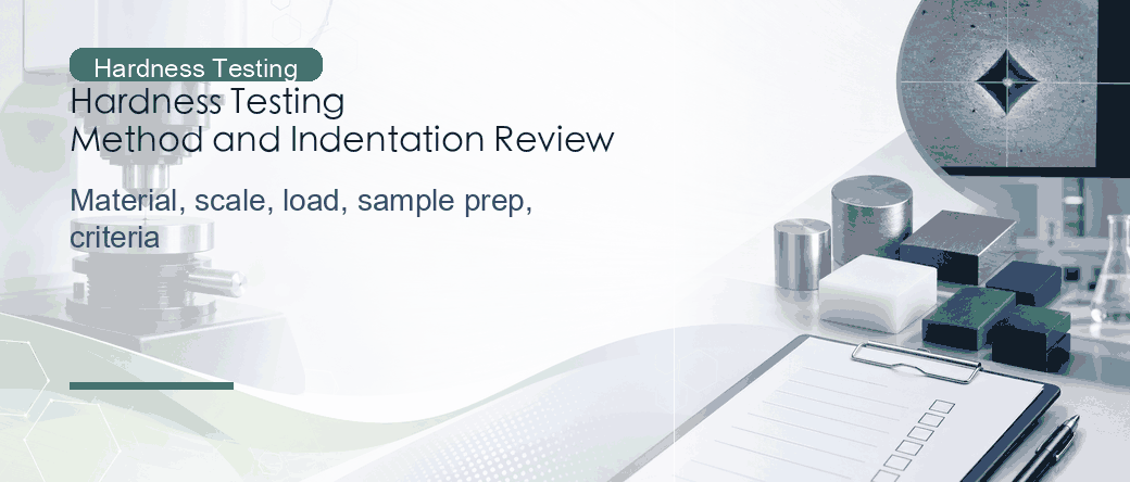 Hardness Testing: Indentation, Scratch, and Method Selection Review