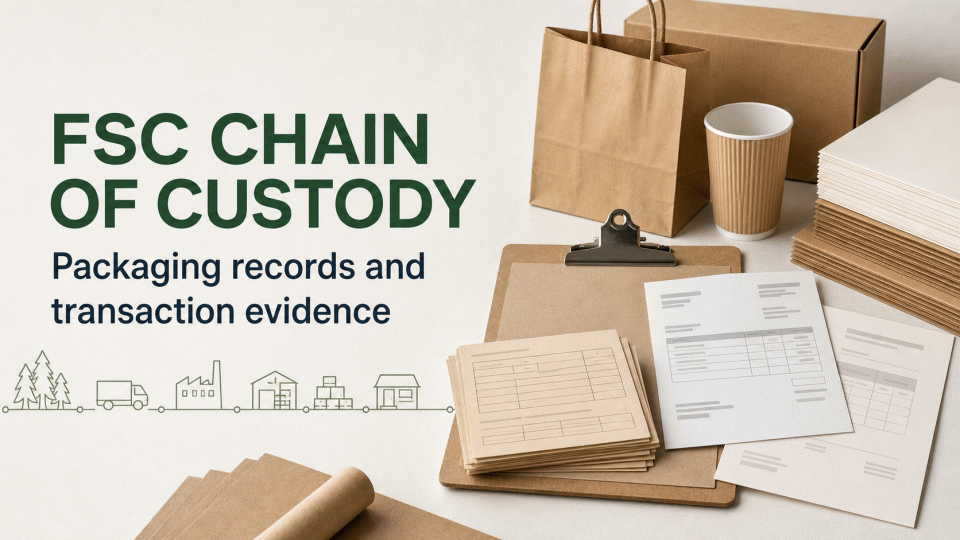 FSC Chain of Custody: How to Check Packaging Records and Transaction Evidence