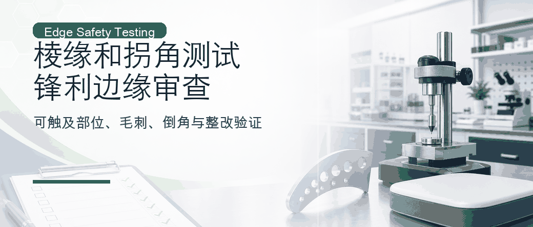 棱缘和拐角测试：锋利边缘与可触及部位审查