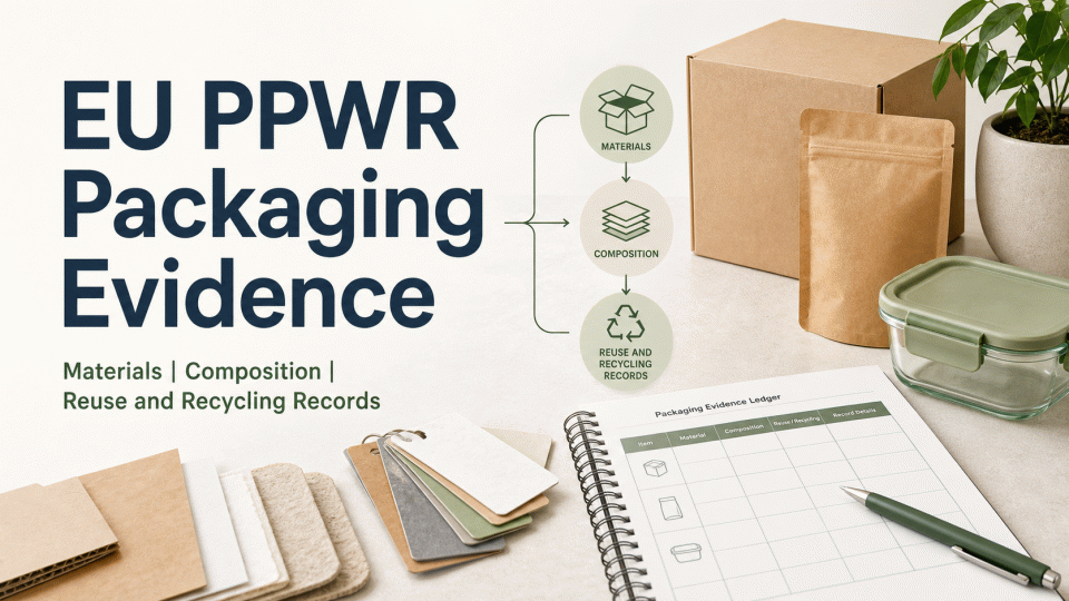 EU PPWR Packaging Evidence: Composition, Materials and Reuse Records