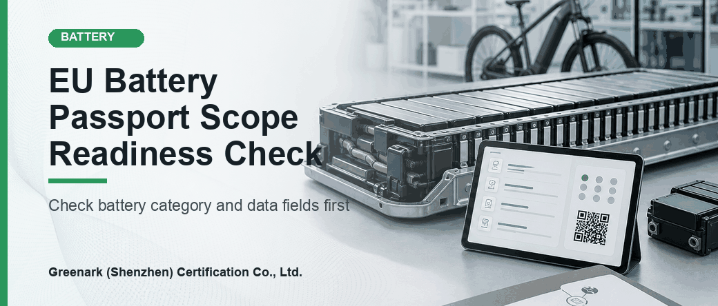 EU Battery Passport Scope Readiness Check