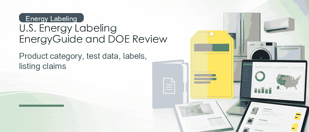 U.S. Energy Labeling: EnergyGuide, DOE, and Listing Claim Review