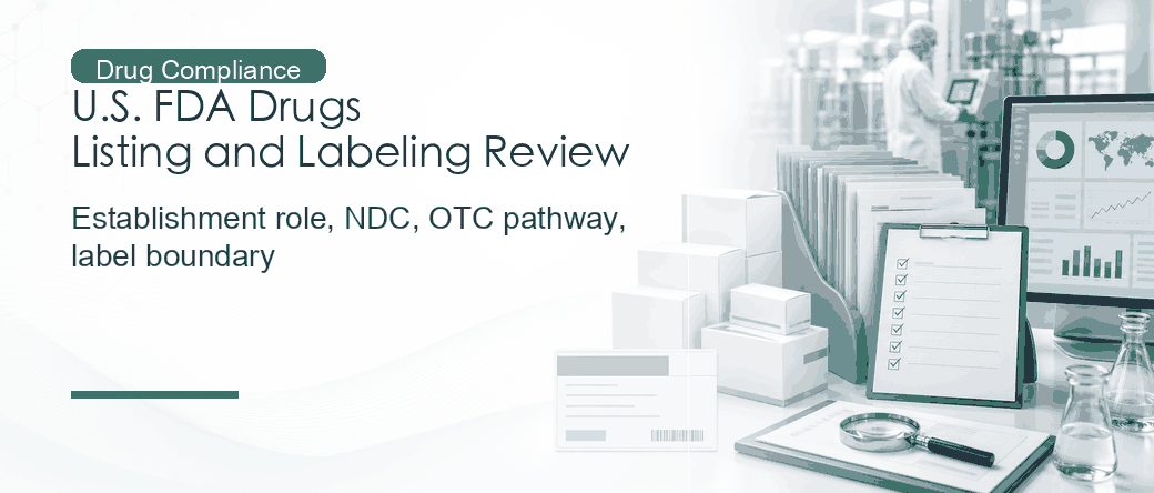 U.S. FDA Drugs: Establishment Registration, Drug Listing, and Labeling Review