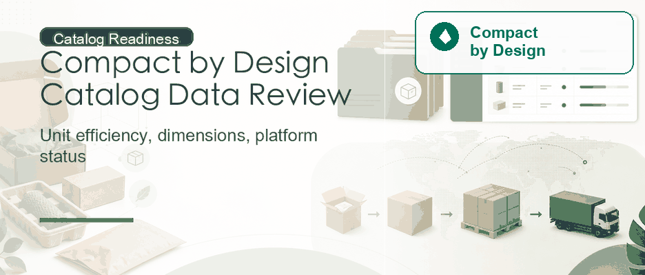 Amazon Compact by Design: Unit Efficiency and Catalog Data Review