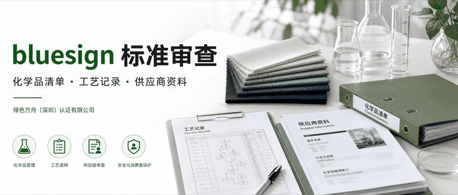 bluesign 标准｜：证书资料列表