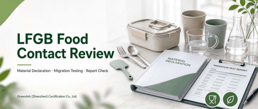 EU LFGB Food Contact Compliance Verification Checklist