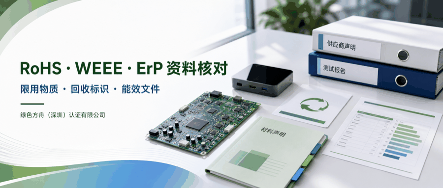 欧盟 RoHS、WEEE｜ 与 ErP 三大合规要点