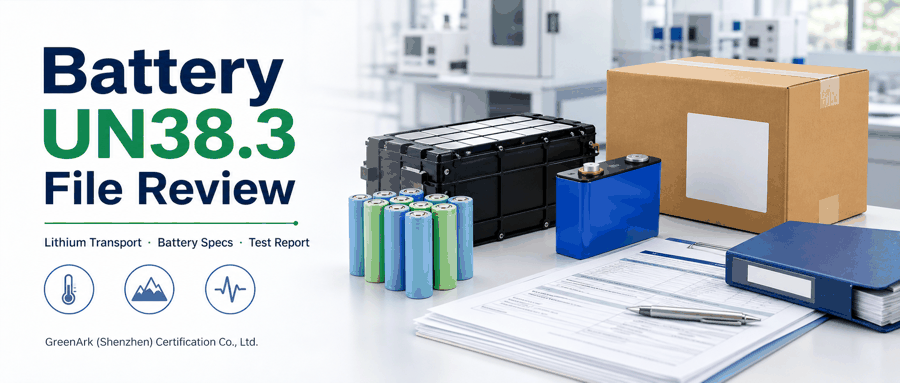 UN38.3 Transport Testing Compliance: Lithium & Sodium-Ion Batteries