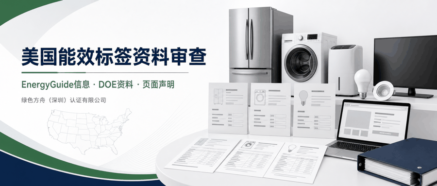 美国能效标签｜：声明资料列表