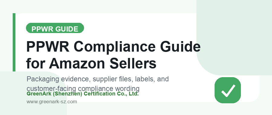 PPWR Compliance Guide: How Amazon Cross-Border Sellers Can Prepare