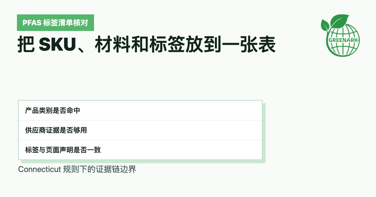 美国 PFAS 标签进入核对期：跨境产品先查这 4 个字段