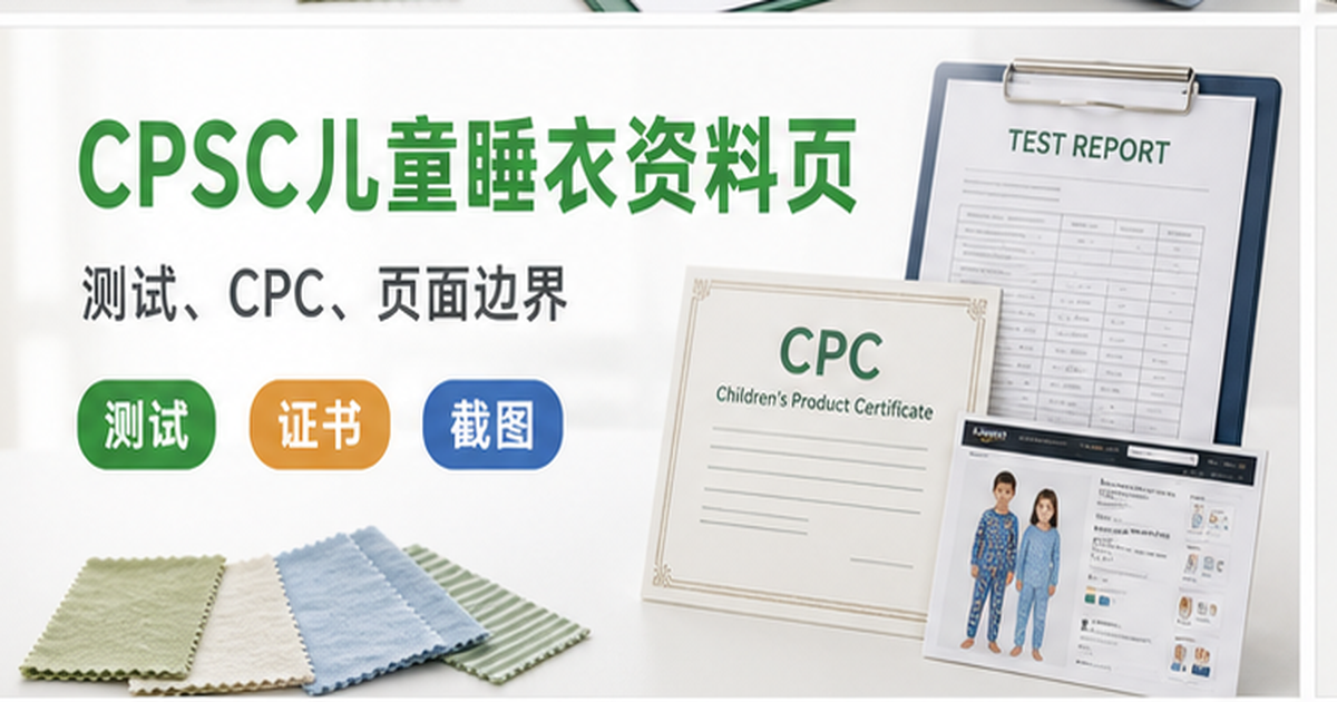 儿童睡衣上架先核阻燃证据，别把童装当睡衣卖