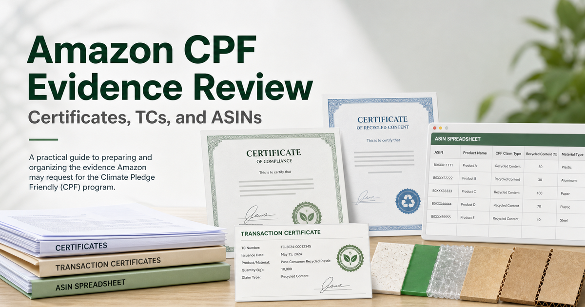 Amazon CPF Evidence Review: Matching GRS/RCS/OCS Certificates, TCs, and ASINs