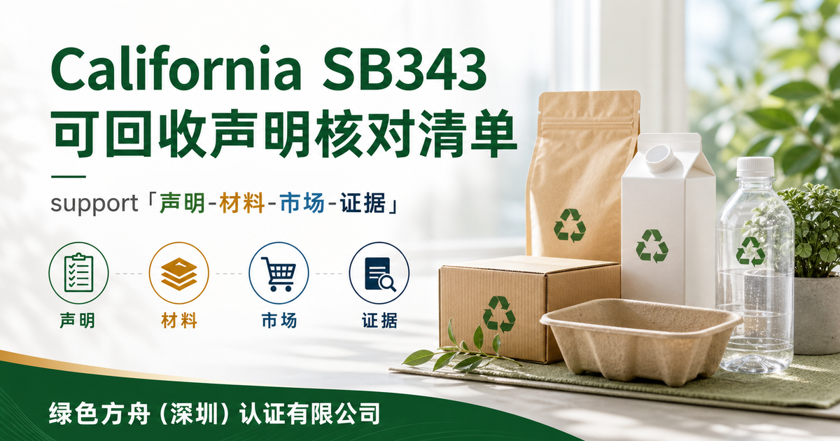加州 SB 343 前，包装上的“可回收”先别只看图标