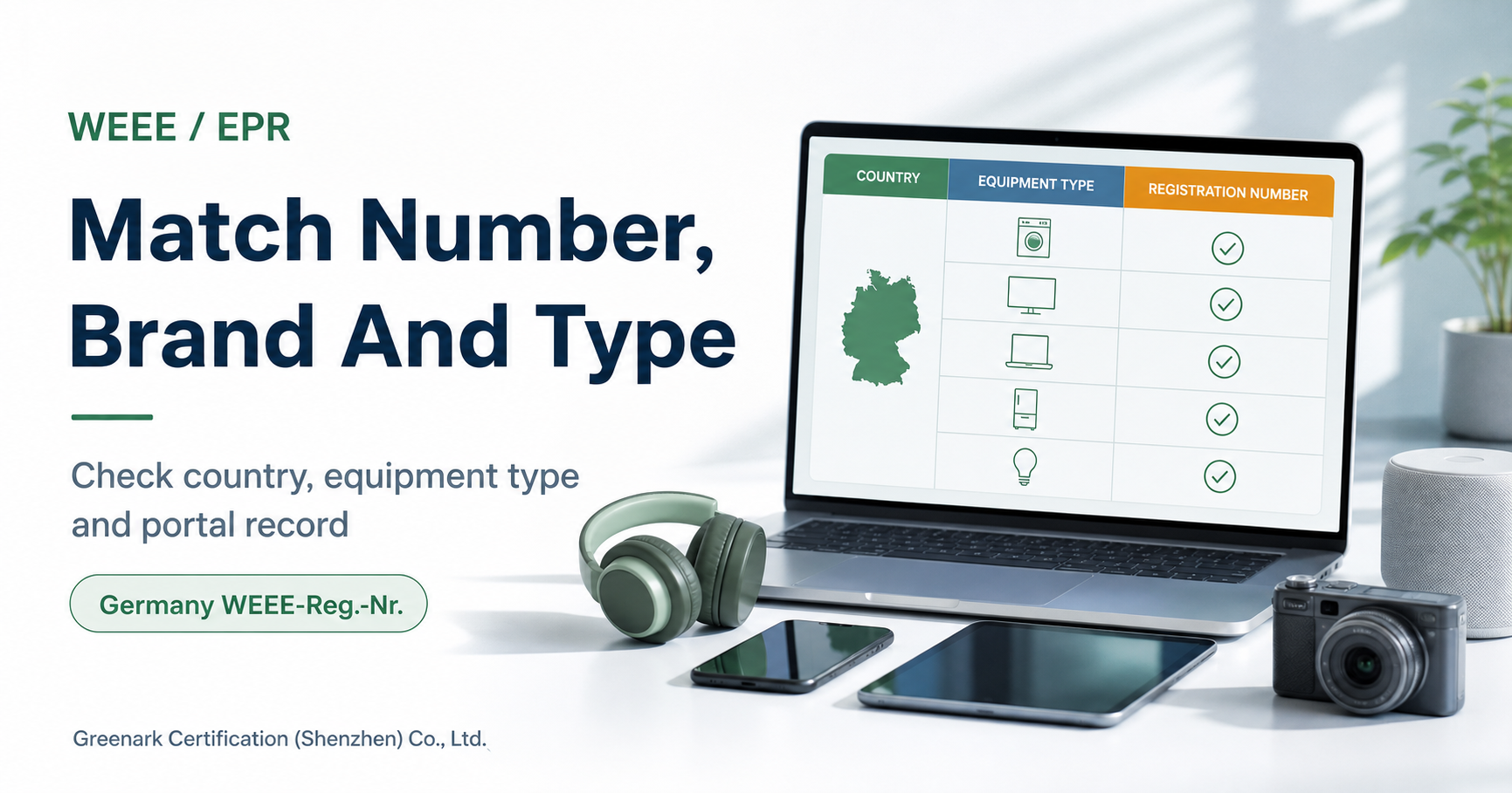 EU WEEE and Amazon Germany EPR: Check Registration Numbers, Brand and Equipment Type First