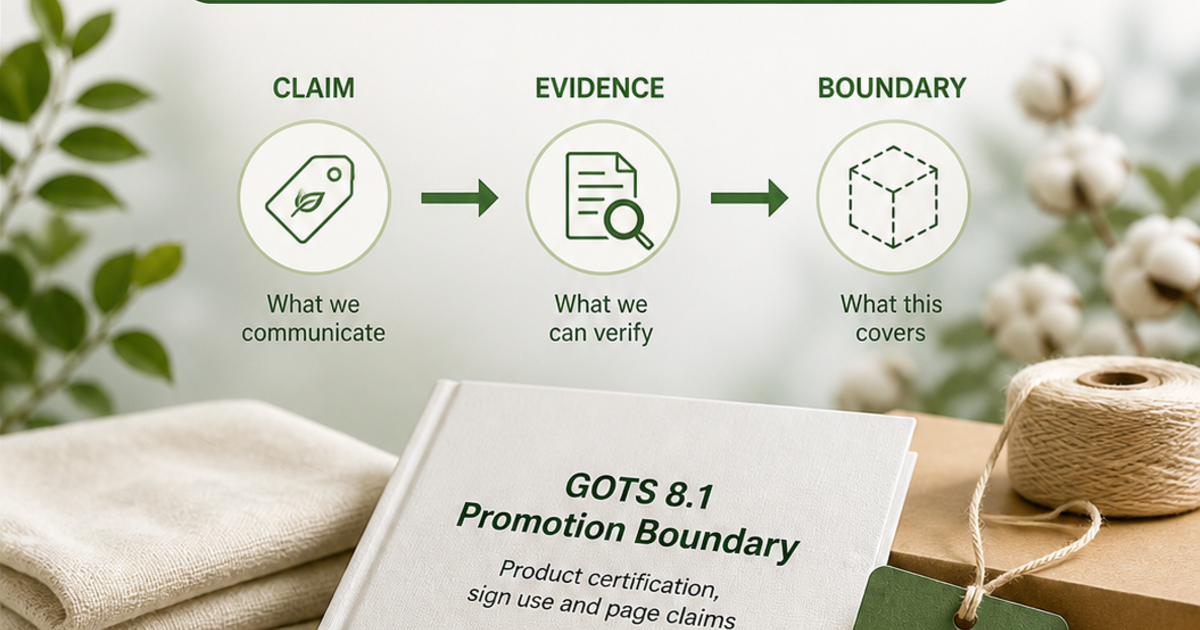 GOTS有机纺织品宣传｜ Compliance Overview