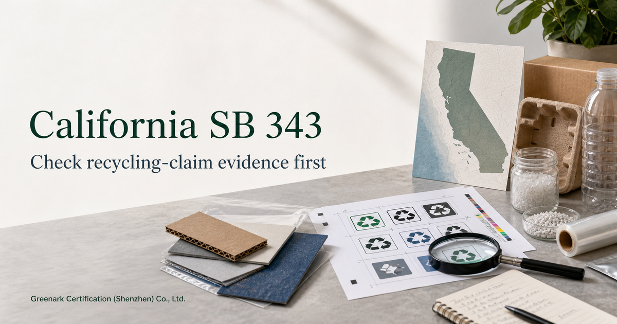 加州SB343可回收2026全面执行｜亚马逊卖家包装与listing可回收标签合 Compliance Overview