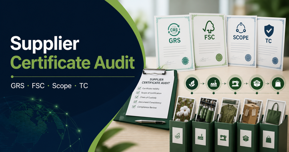 Supplier Certificate Audit for Amazon CPF: 6-Point Checklist