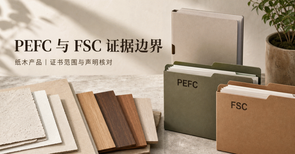 PEFC和FSC在CPF绿标中不能互相替代｜纸木类产品的证书核对要点