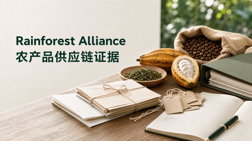 Rainforest Alliance 农产品供应链证据：范围、追溯与页面表达如何对应