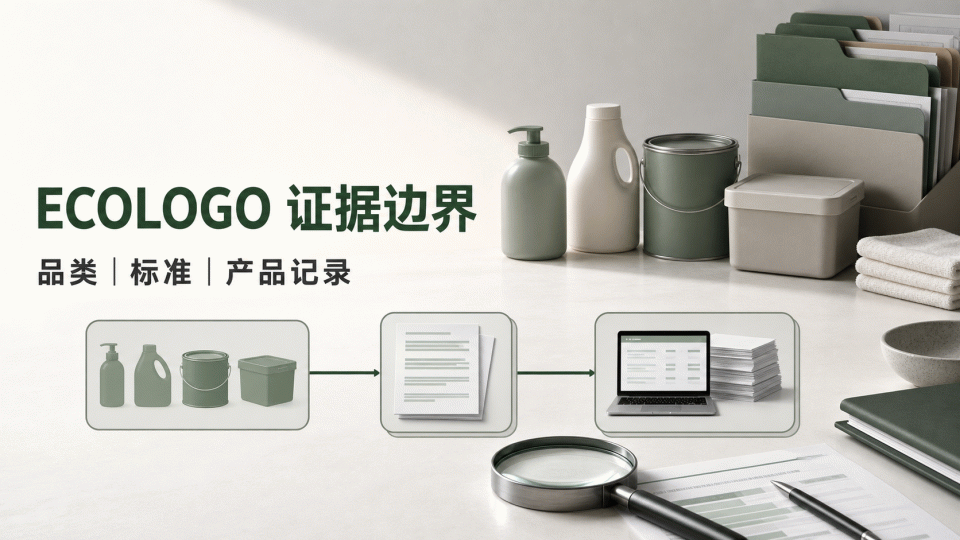 UL ECOLOGO 证据边界怎么核对：品类、标准与产品记录要对应
