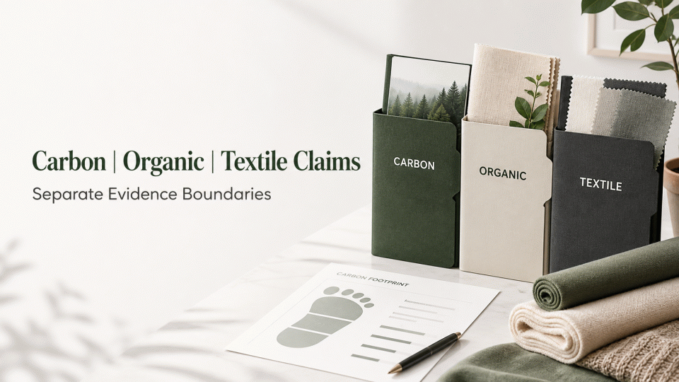Carbon, Organic and Textile Claims in CPF: How to Separate the Evidence