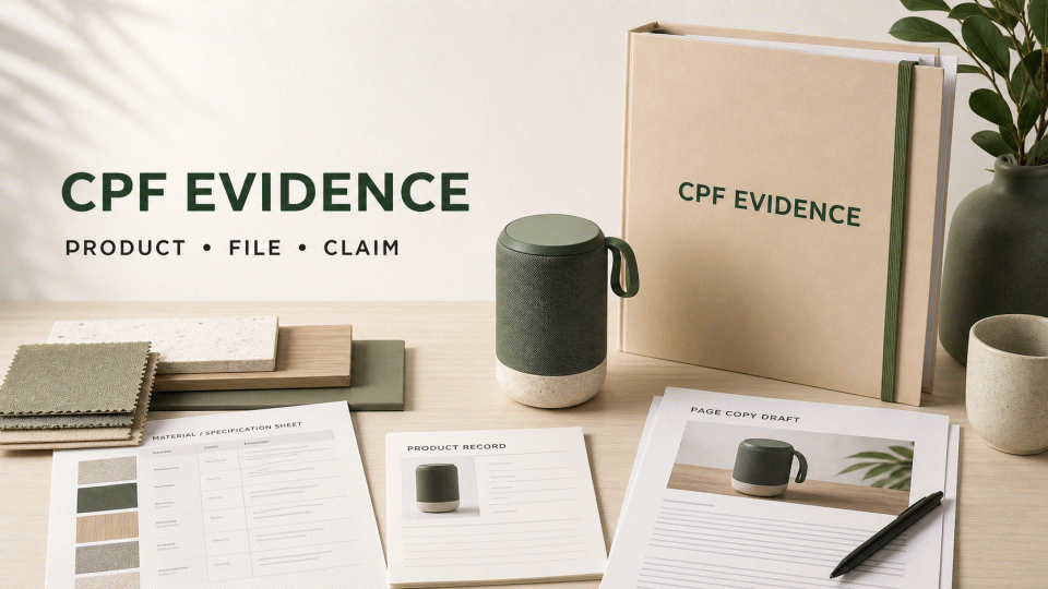 Amazon Climate Pledge Friendly: How to Map Product Evidence to Page Claims