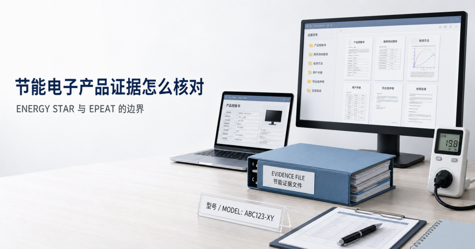 节能电子产品证据怎么核对：ENERGY STAR 与 EPEAT 的边界