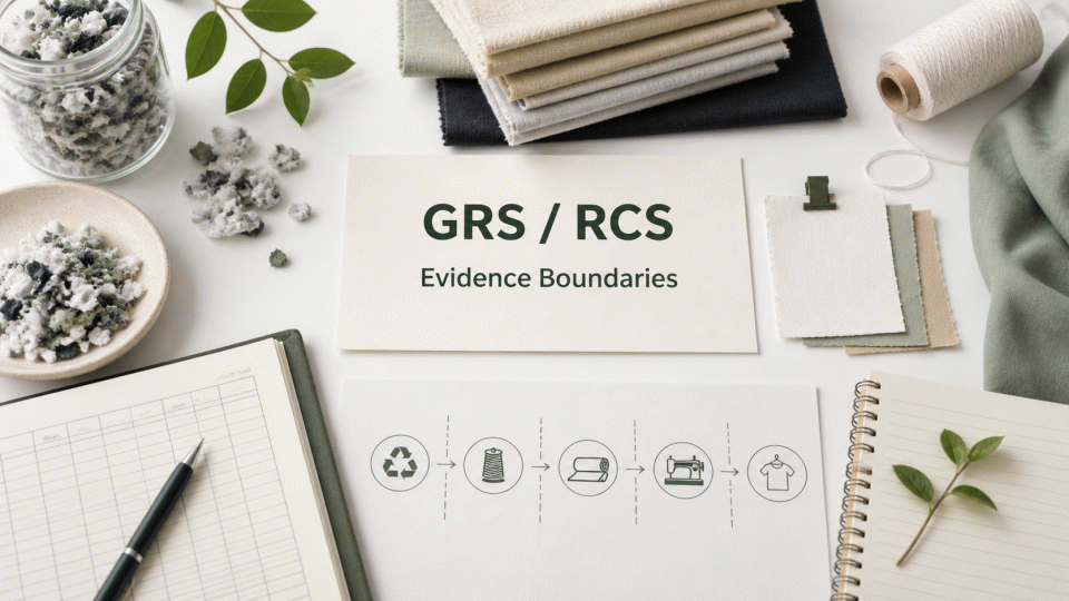 GRS, RCS and Recyclable Claims: Map the Claim to the Evidence