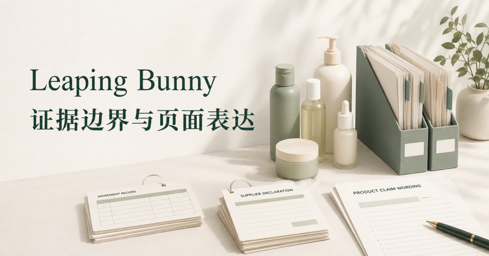 Leaping Bunny零残忍声明：CPF资料准备与页面表达边界