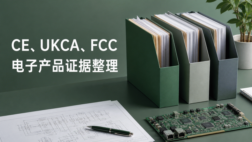 电子产品出口的 CE、UKCA、FCC 证据怎么分开核对