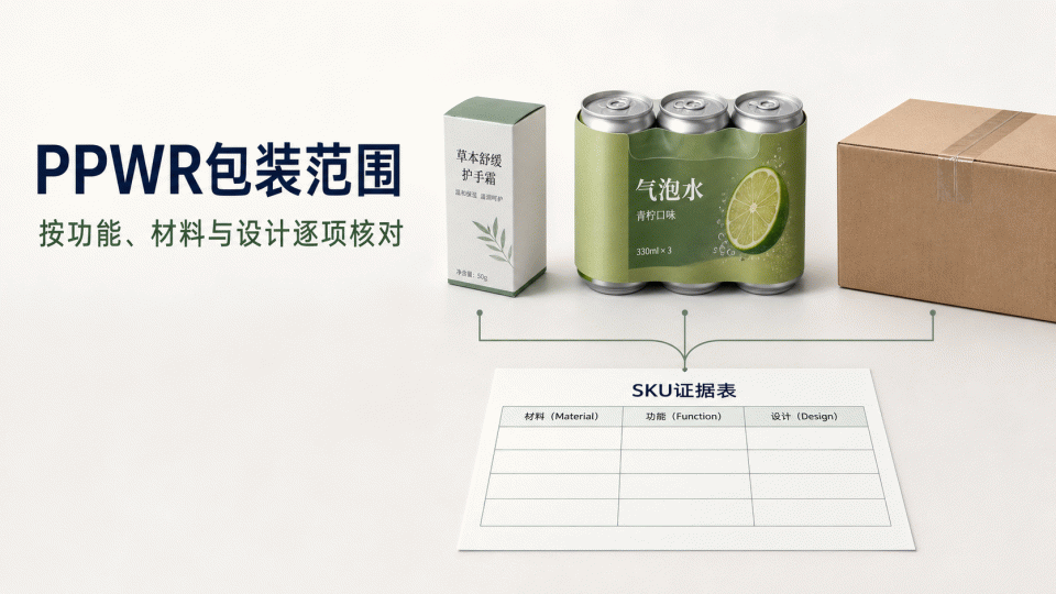 PPWR包装范围怎么判断：按功能、材料和设计逐项核对