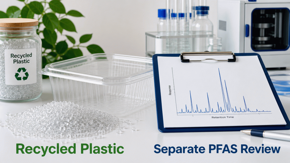 PPWR Recycled Plastic and PFAS Restrictions: Scope and Evidence for Cross-Border Sellers