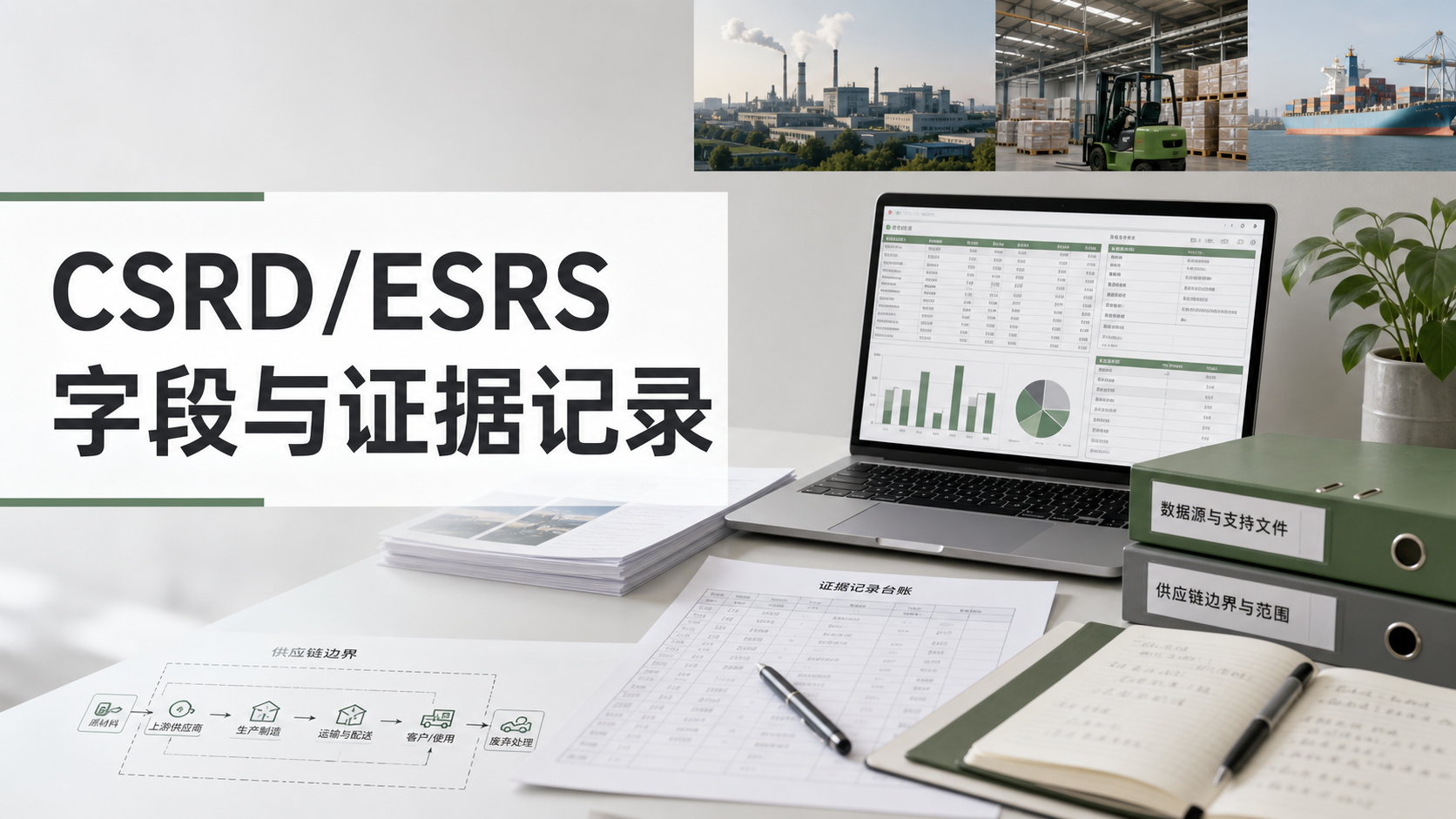 CSRD/ESRS数据准备指南：跨境供应商如何建立字段与证据记录
