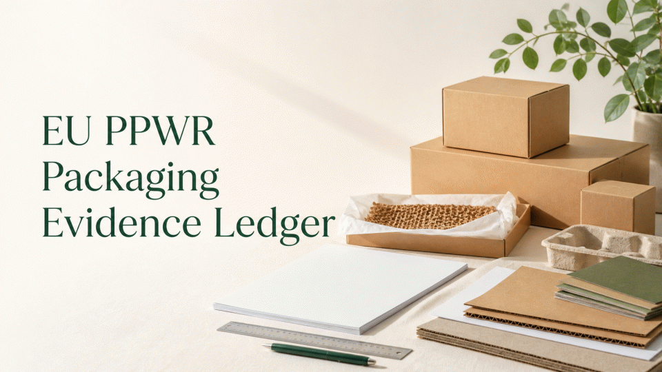 EU PPWR Packaging Evidence Guide: Dates, PFAS Boundaries and ASIN Records