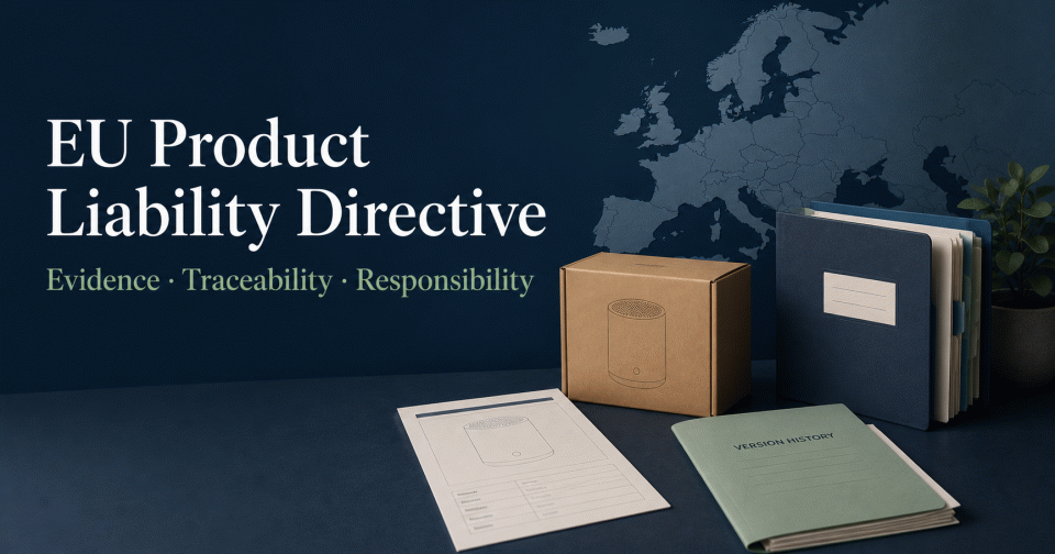 EU Product Liability Directive 2024/2853: Evidence Preparation for Cross-Border Sellers